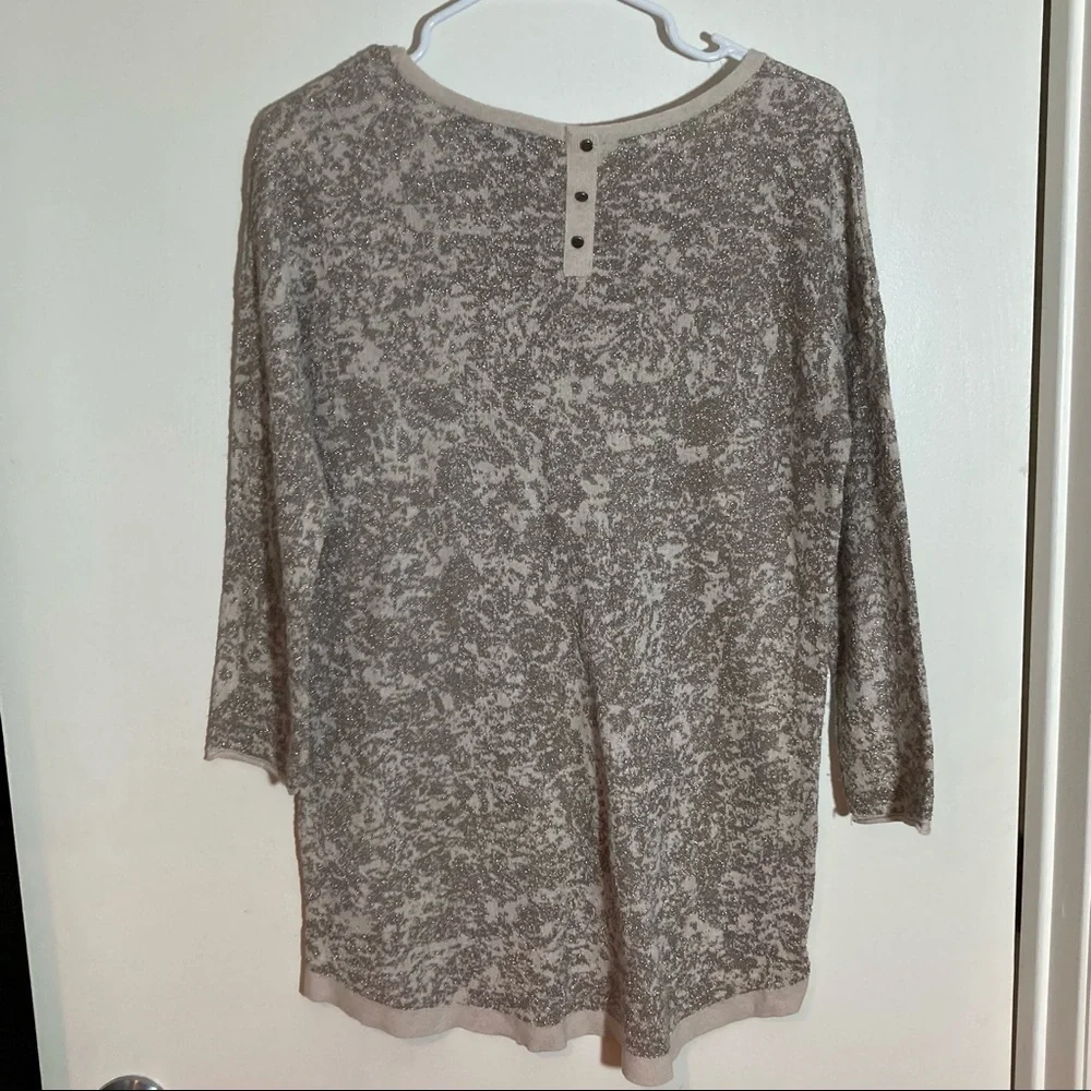 Simply Vera Vera Wang shimmering knit